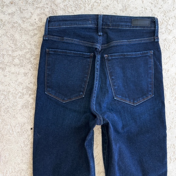 Abercrombie & Fitch Super Skinny Womens Jeans size 2  High Rise Dark Blue preppy - Picture 2 of 7